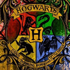 Схема вышивки «Емблема із к.ф. Гаррі Поттер»