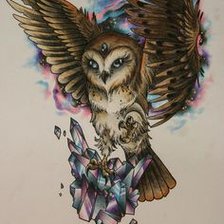 Схема вышивки «Полёт»