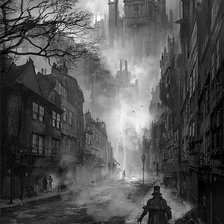 Схема вышивки «Призраки прошлого»