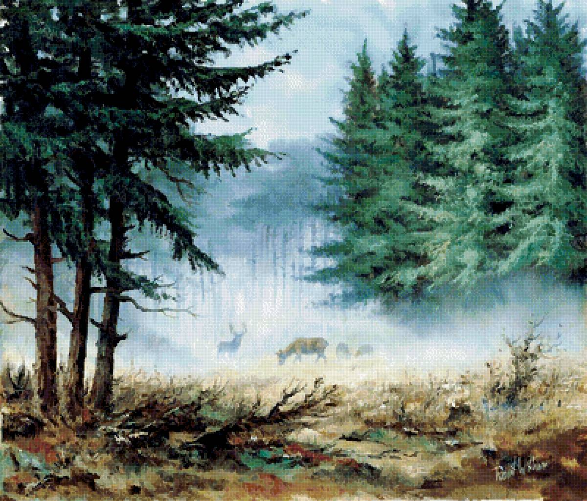 Рейнт Висаар - пейзаж, рейнт висаар - предпросмотр