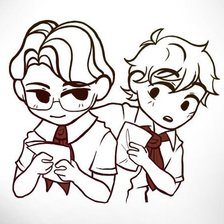 Схема вышивки «Лвпг, лето в пионерском галстуке»