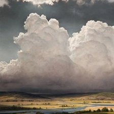 Схема вышивки «Гроза. Ренато Мучилло»