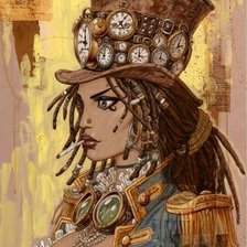 Схема вышивки «Часовщик»