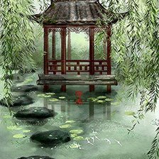 Схема вышивки «Япония»