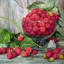 Схема вышивки «Малинка»