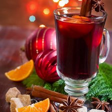 Схема вышивки «Глинтвейн»