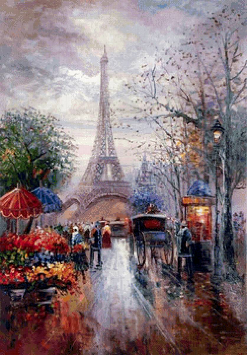 Париж - улица, город, париж - предпросмотр