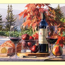 Схема вышивки «натюрморт»