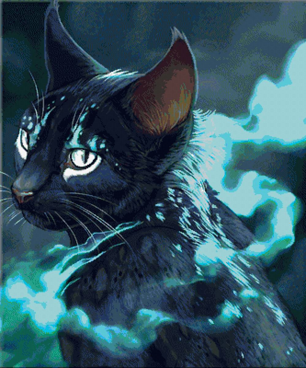 Чёрный кот - черный кот - предпросмотр