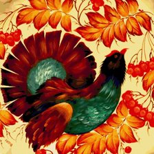 Схема вышивки «роспись, пнк»