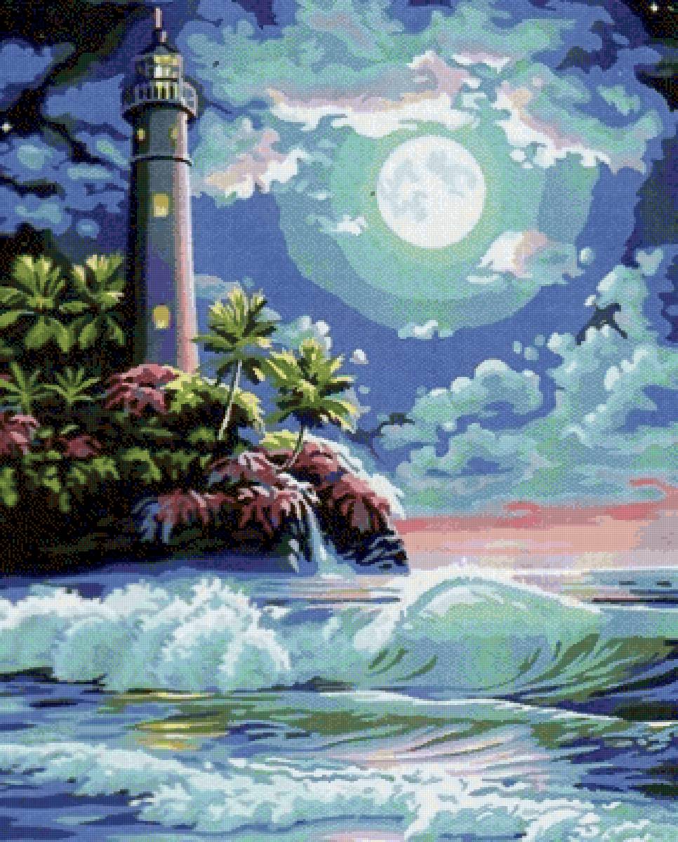 Морской пейзаж - пейзаж, море - предпросмотр