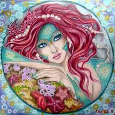 Схема вышивки «девушка»