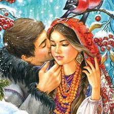 Схема вышивки «свидание»