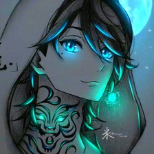 Схема вышивки «Аниме»