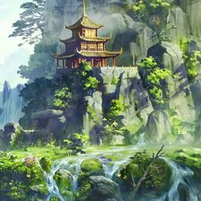 Схема вышивки «Япония»