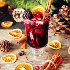 Схема вышивки «Глинтвейн»