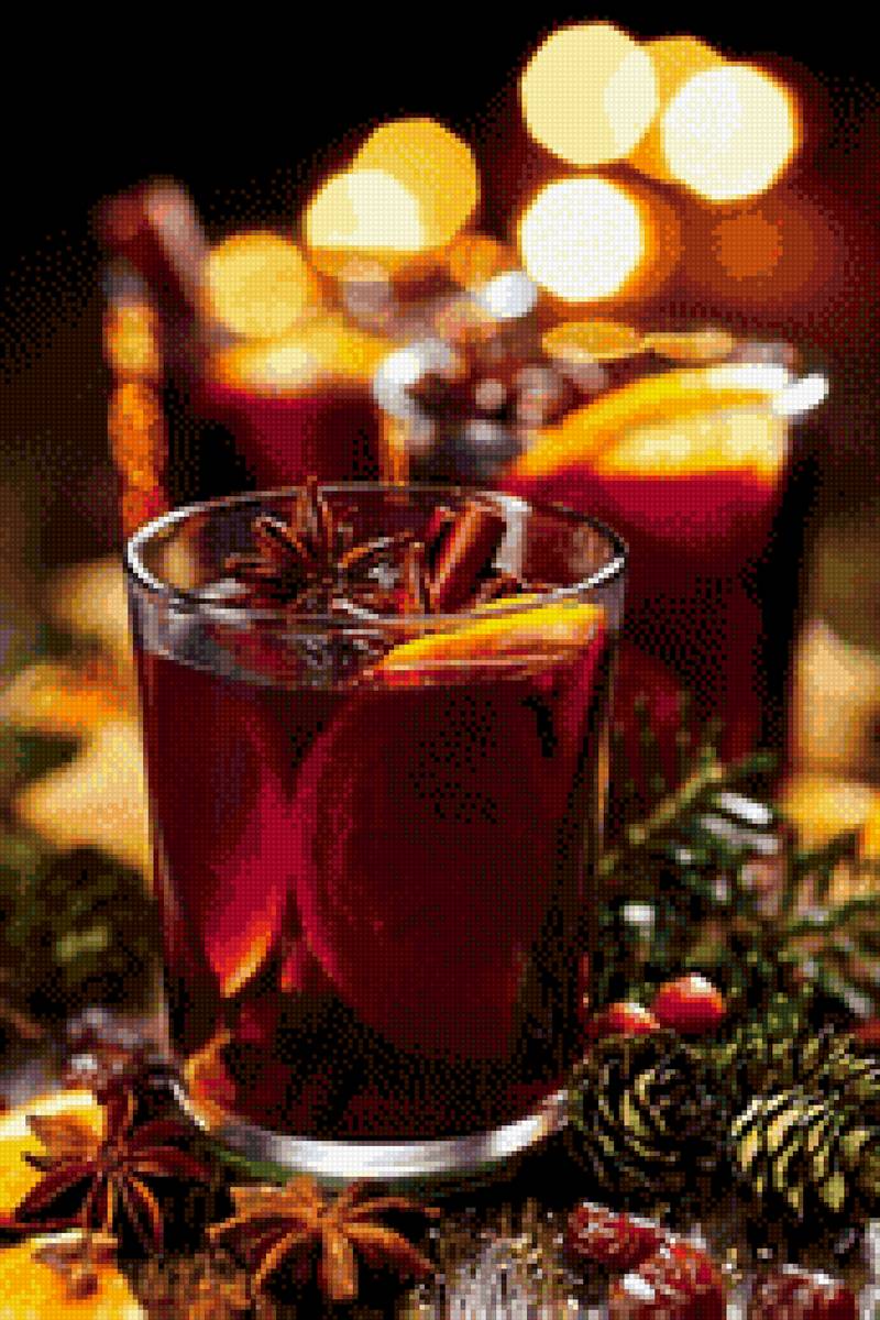 Глинтвейн - корица, напиток, новый год, глинтвейн - предпросмотр