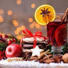 Схема вышивки «Глинтвейн»