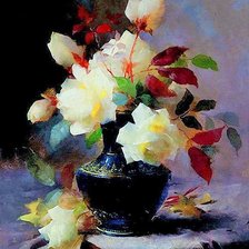 Схема вышивки «Франс Мортельманс. Букет»