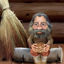 Схема вышивки «Дедушка,,Домовой,,»