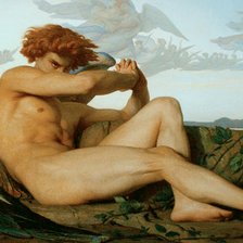 Angel caído Hilos solidos