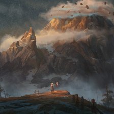 Схема вышивки «Драконий хребет»