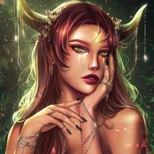 Схема вышивки «Телец»