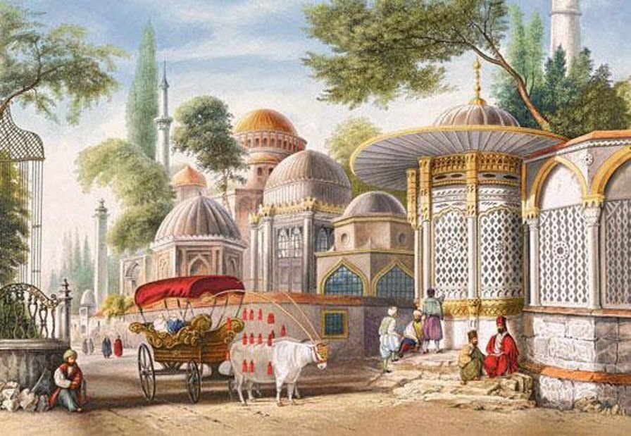 Старый город - оригинал