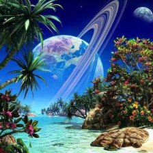 Схема вышивки «другие миры»