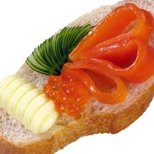 Схема вышивки «Бутерброд»