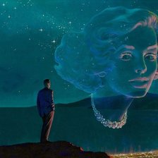 Схема вышивки «фантазия, акварель, пнк»