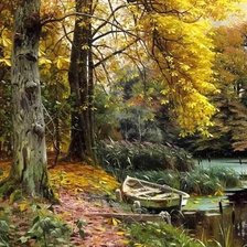 Схема вышивки «Осень»