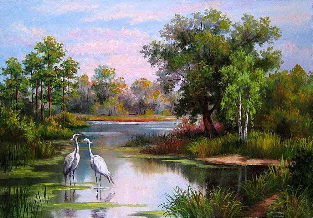 Елена Самарская. Пейзаж - елена самарская, пейзаж - оригинал