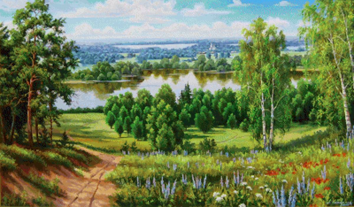 Елена Самарская. Пейзаж - пейзаж, елена самарская - предпросмотр