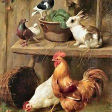 Схема вышивки «Деревня»