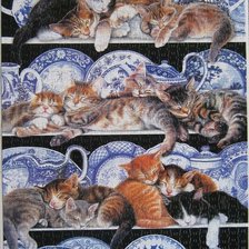 Схема вышивки «Тихий час»