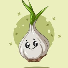 Схема вышивки «Чеснок»