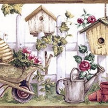 Схема вышивки «Садовое»