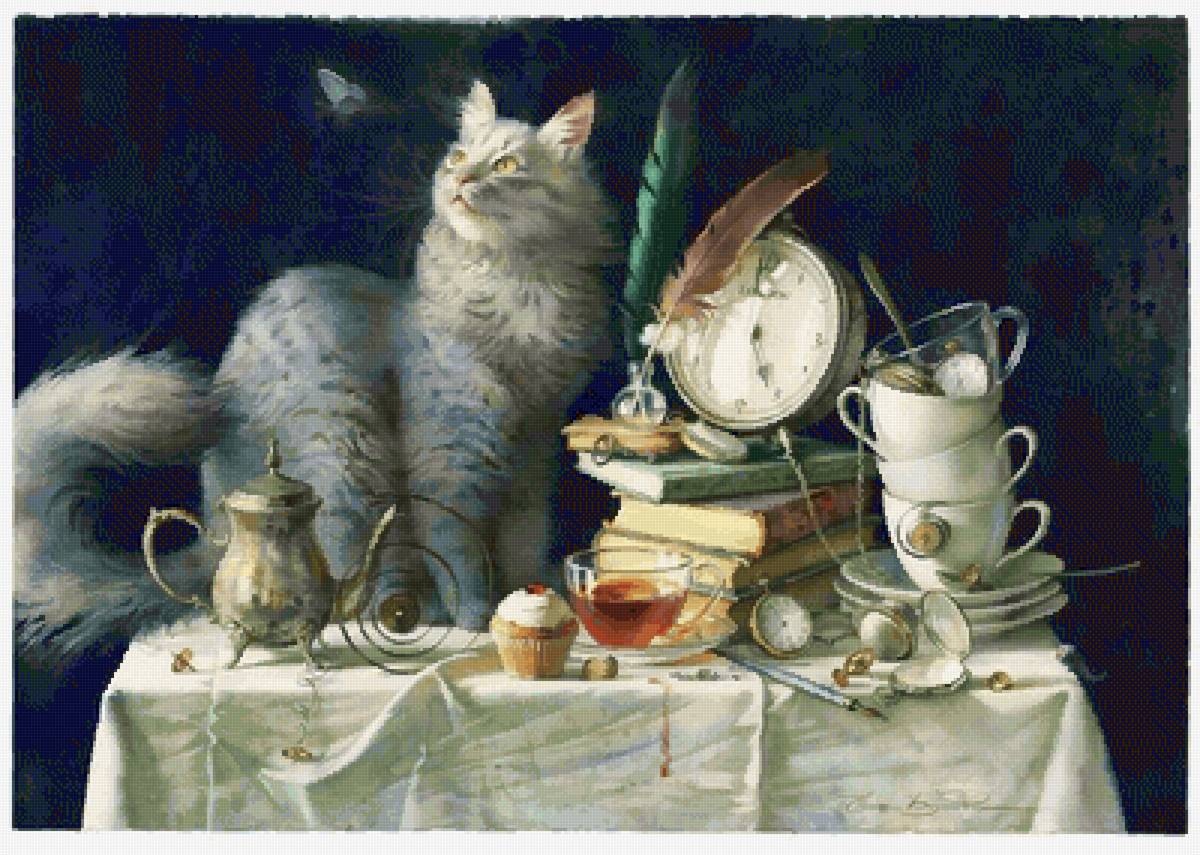 Часовых дел мастер - коты - предпросмотр