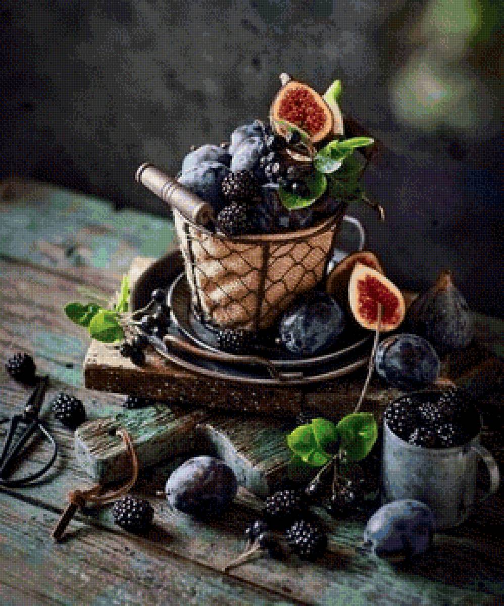 Ягоды - натюрморт, ягоды - предпросмотр