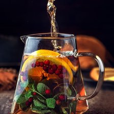 Схема вышивки «Чай»