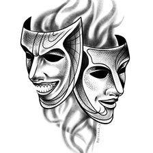 Схема вышивки «Маска»