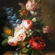 Схема вышивки «Цветы»