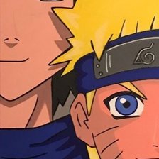 Схема вышивки «Саски и наруто»