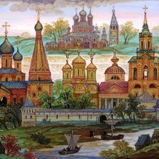 Схема вышивки «Русь»