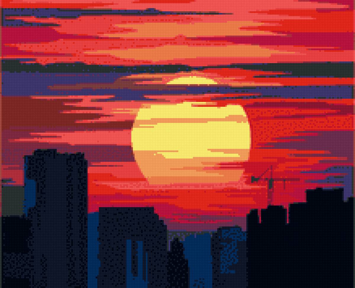 Закат - закат - предпросмотр