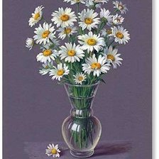 Схема вышивки «Ромашки»