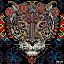 Схема вышивки «Pumas UNAM»