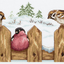 Схема вышивки «чужой среди своих»