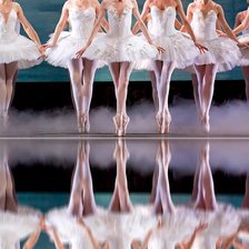 Схема вышивки «Отражение»